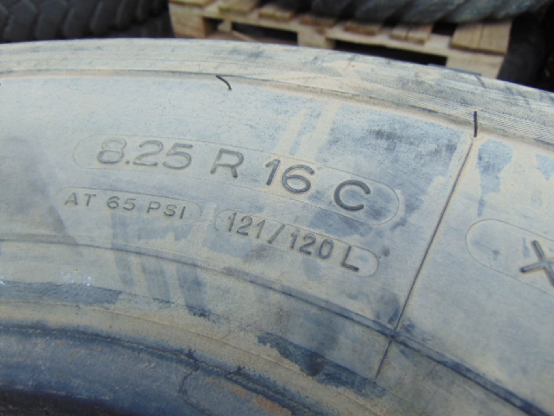 5 x Michelin 8.25 R16 Tyres - Image 6 of 6