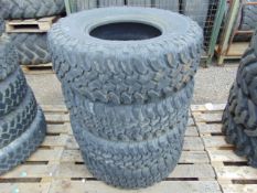 4 x BF Goodrich Mud-Terrain LT285/75 R16 Tyres