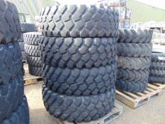 4 x Michelin 16.00 R20 XZL Tyres with 10 Stud Rims