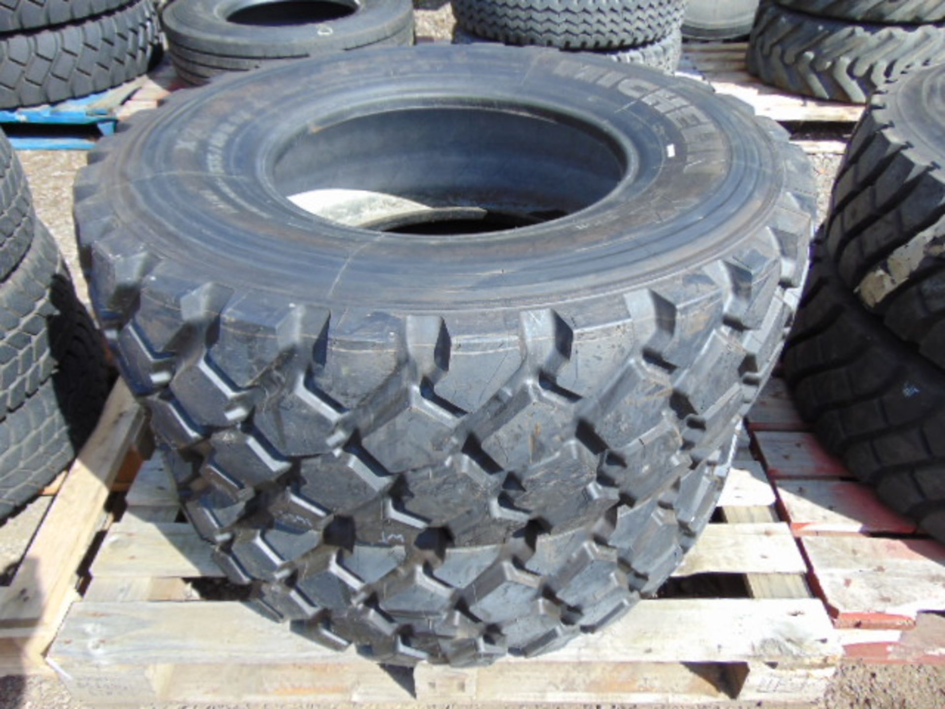 2 x Michelin 335/80 R20 XZL Tyres