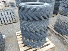 4 x Solideal MPT 10.5-18 Tyres
