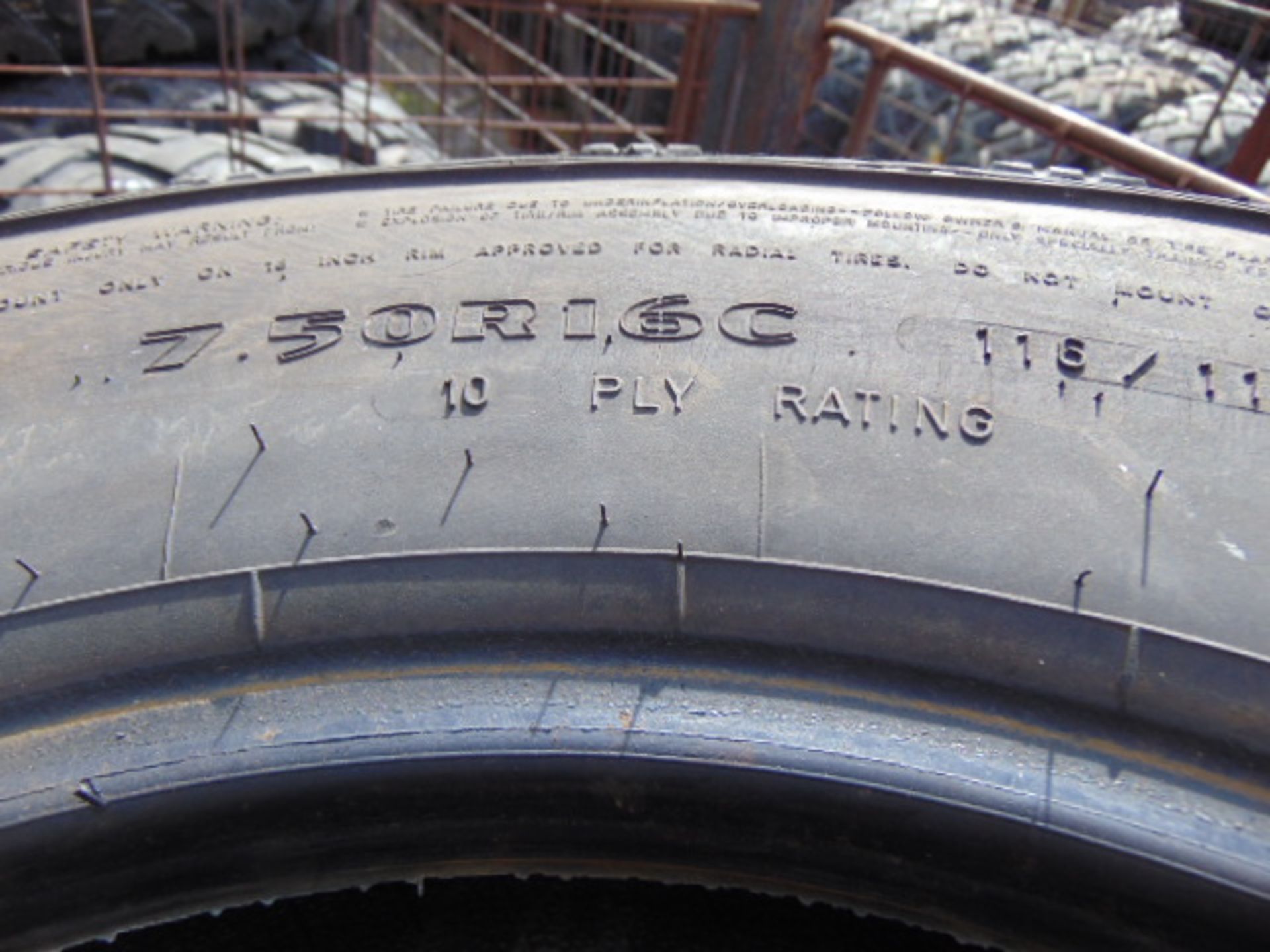 45 x Goodyear G90 7.50 R16 Tyres - Image 9 of 9