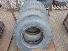 4 x Michelin 7.50 R16 XCL Tyres complete with tyre studs