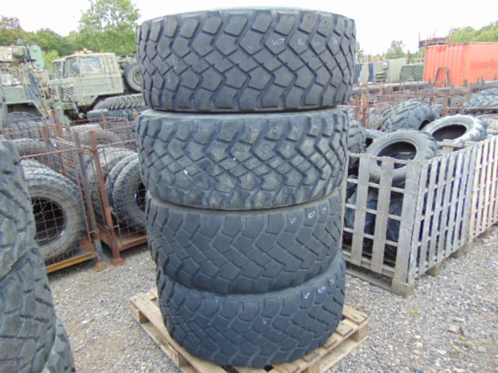 4 x Michelin 445/65 R22.5 XZL Tyres
