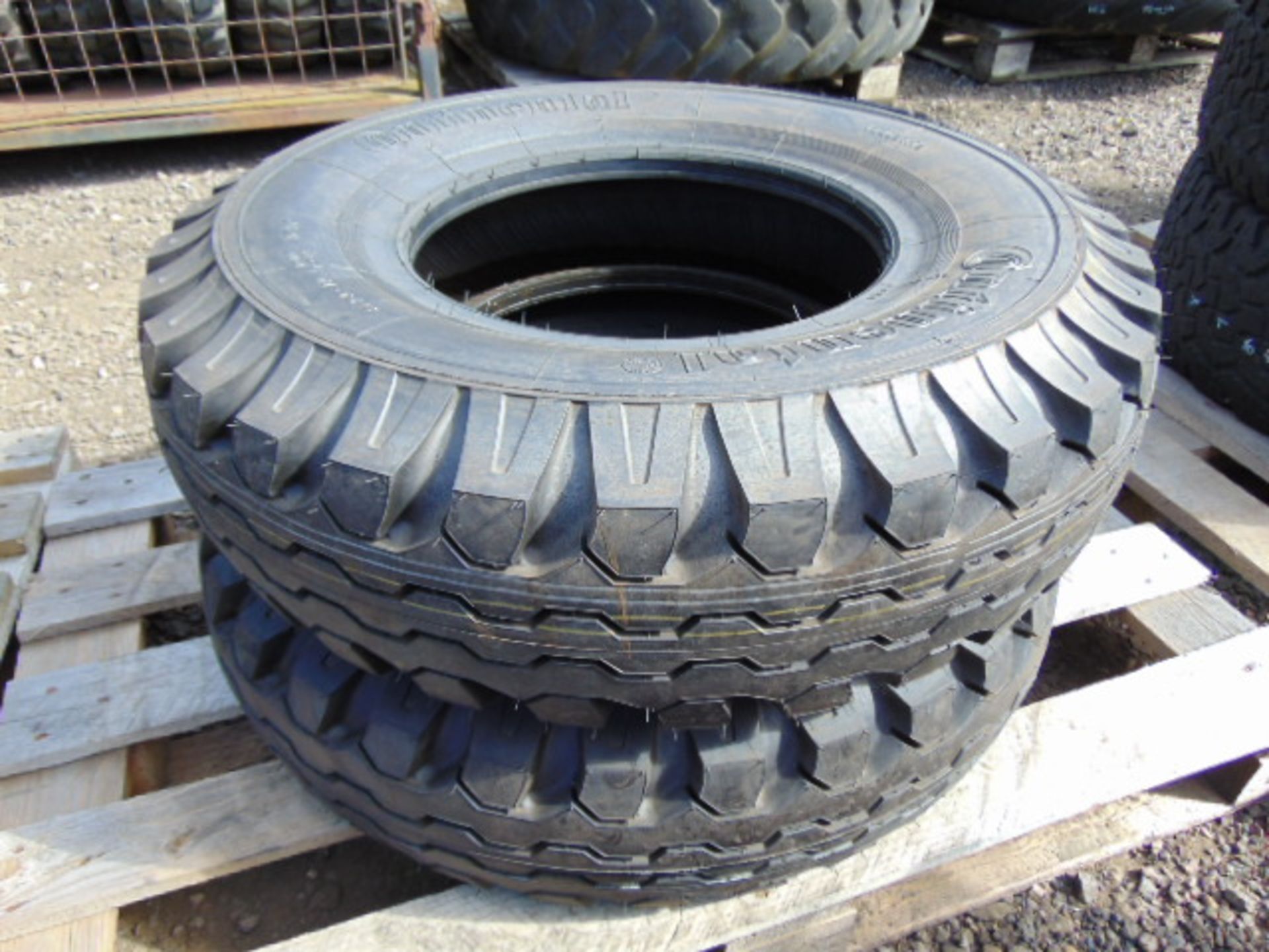 2 x Continental 8.25-15 Tyres