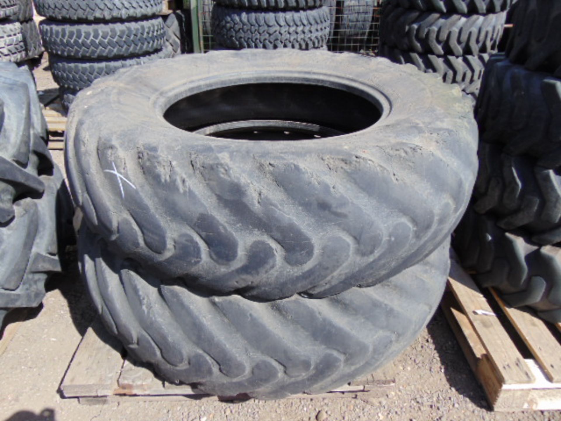 2 x Goodyear Industrial Sure Grip Tractor 16.9-28 152 Tyres