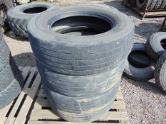 4 x Goodyear Regional RHS II 275/70R 22.5 Tyres