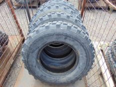 4 x Michelin 7.50 R16 XCL Tyres complete with tyre studs