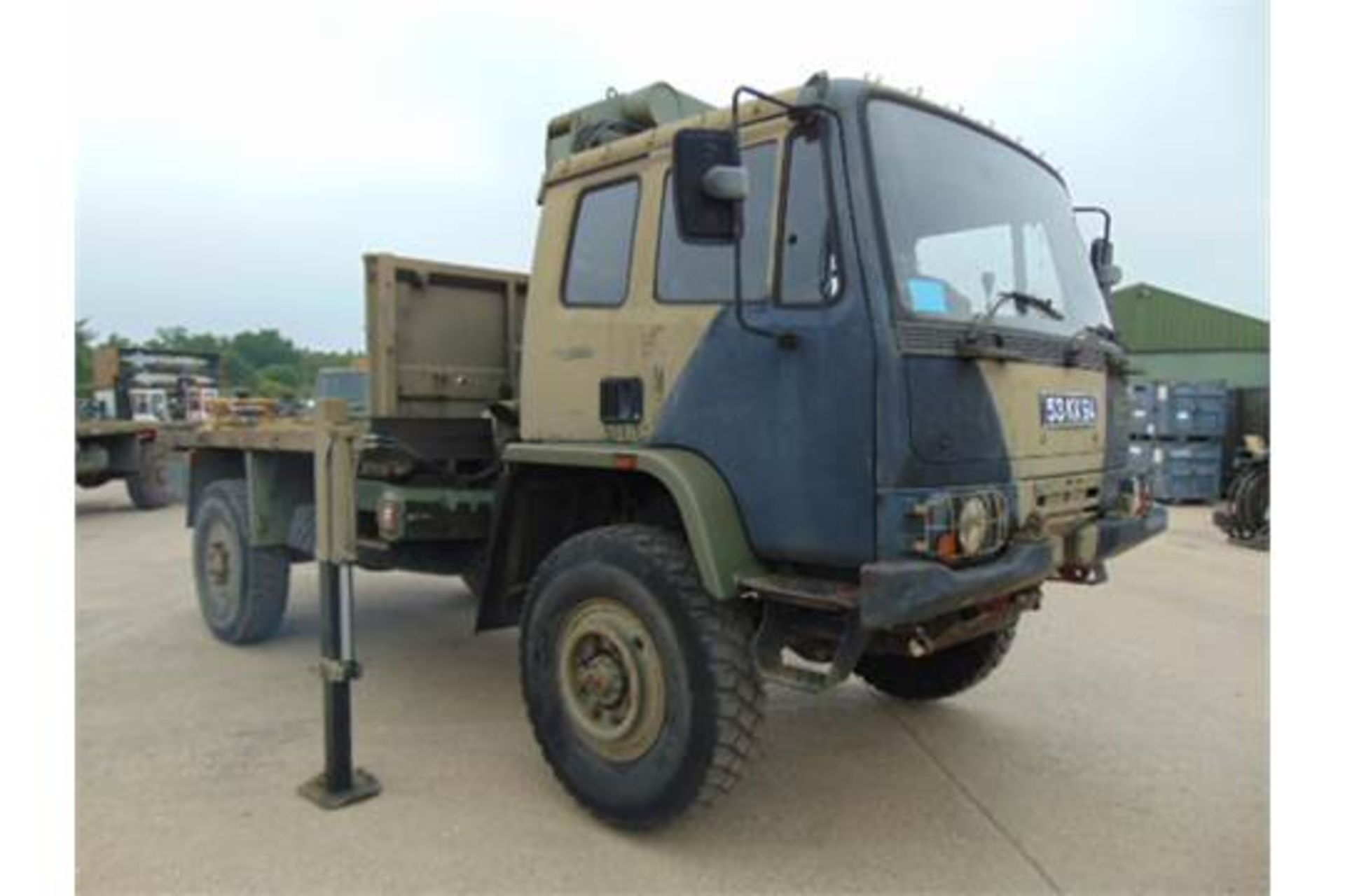 Leyland DAF 4X4 Truck complete with Atlas Crane - Image 4 of 16