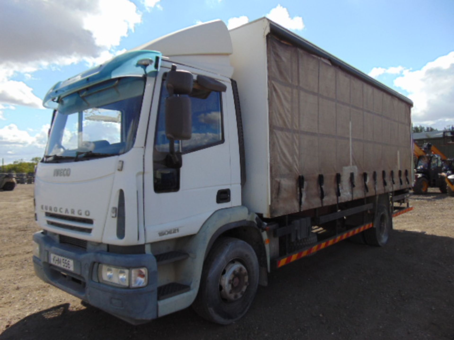 Ford Iveco EuroCargo ML150E21 8T Curtain Side Complete with Rear Tail Lift - Image 3 of 21