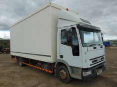 Ford Iveco Cargo 100E18 6T Box Lorry Complete with Rear Tail Lift