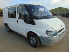 2005 Ford Transit 85 T260 Crew Cab Panel Van 36,284 miles