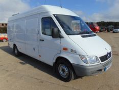 2004 Mercedes Sprinter 316CDi LWB High Top Panel Van 23,854 miles