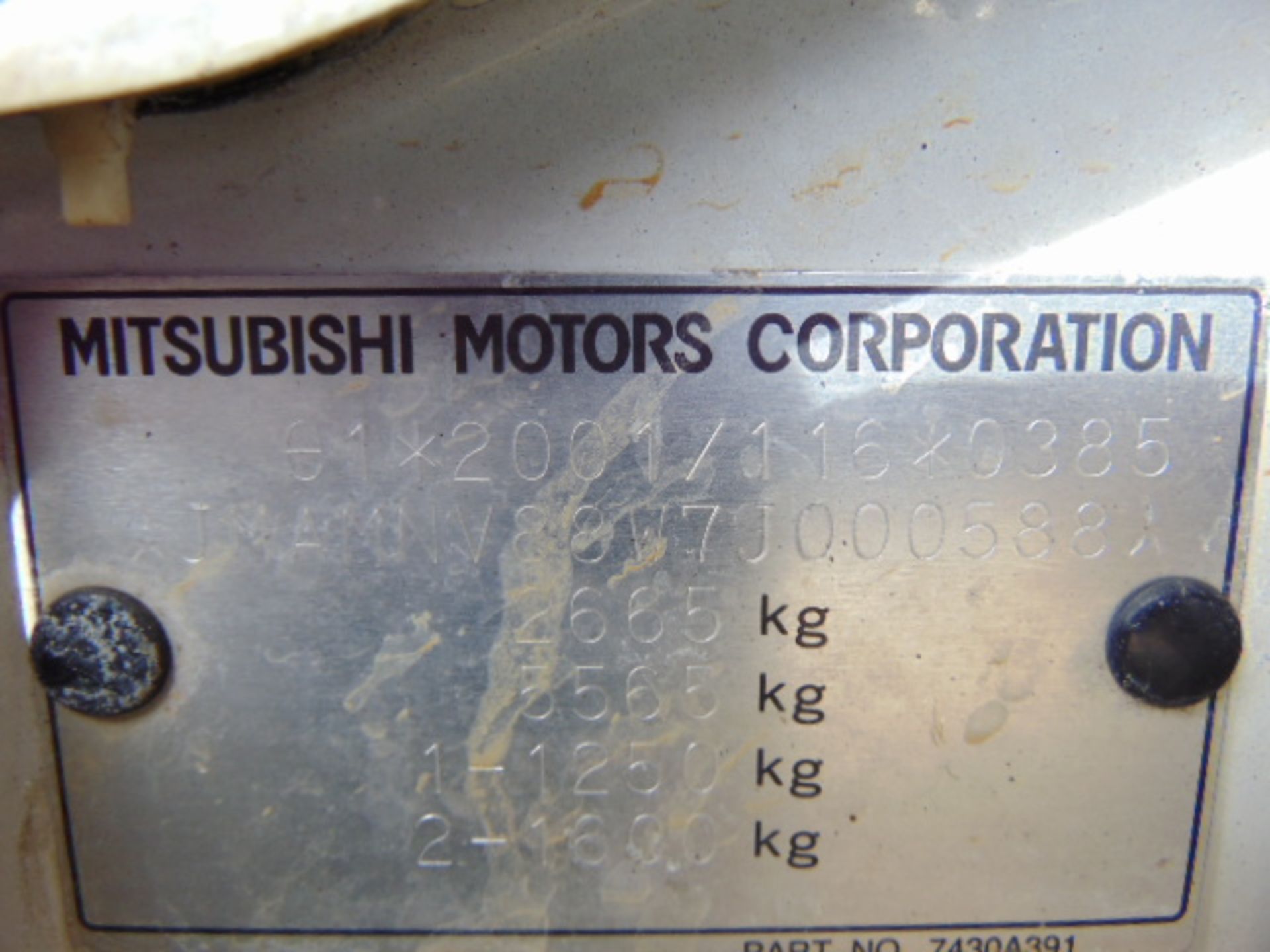 2008 Mitsubishi Shogun Equippe 3.2 D 4x4 - Image 16 of 16