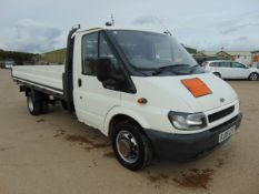 2005 Ford Transit 115 T350 Dropside Pickup 31,363 miles