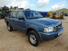 2005 Ford Ranger Double Cab 2.5TDCi 4x4 Pick Up 21,636 miles
