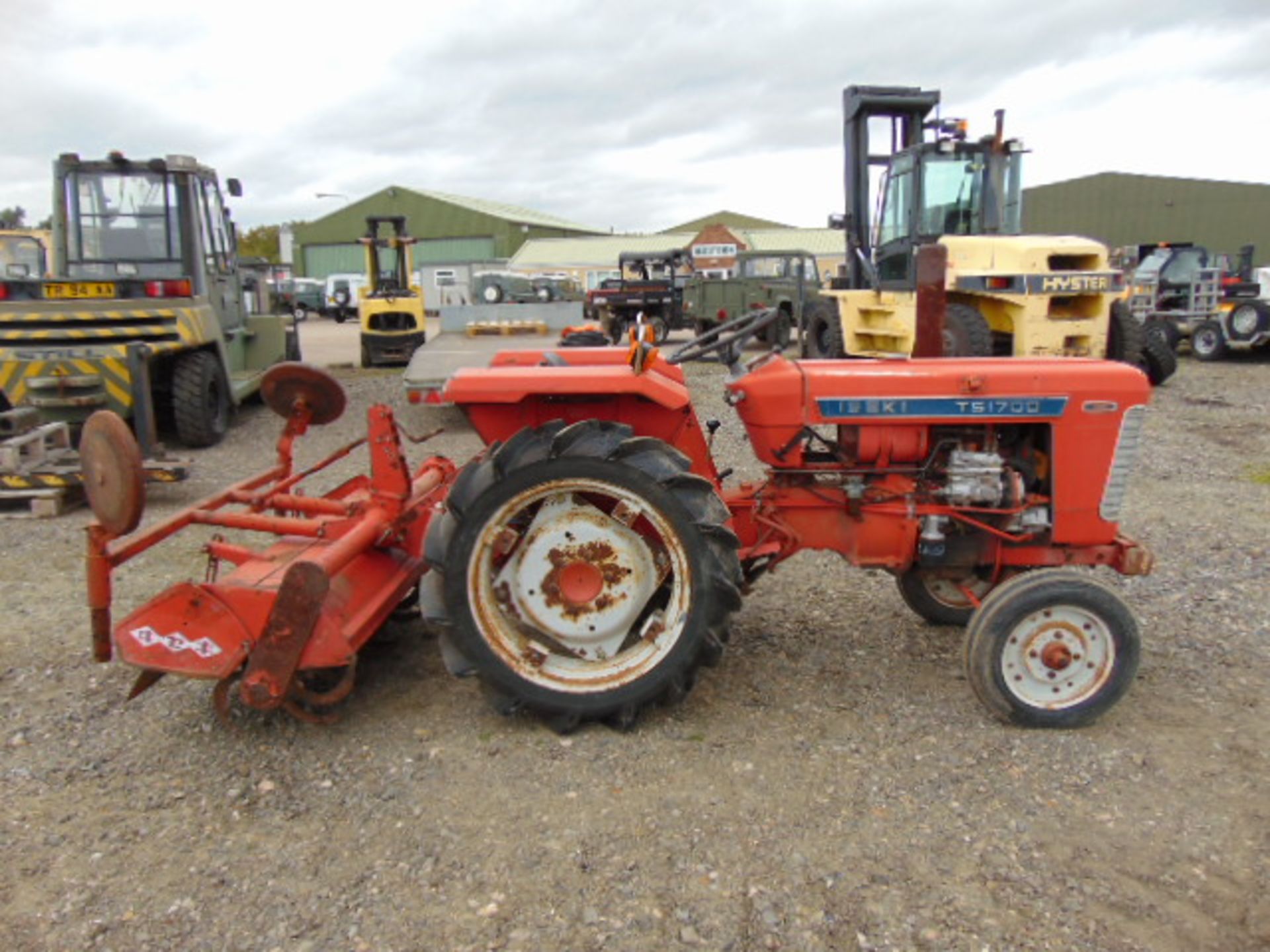 Iseki TS1700 2WD Compact Tractor C/W Rotovator - Image 5 of 18