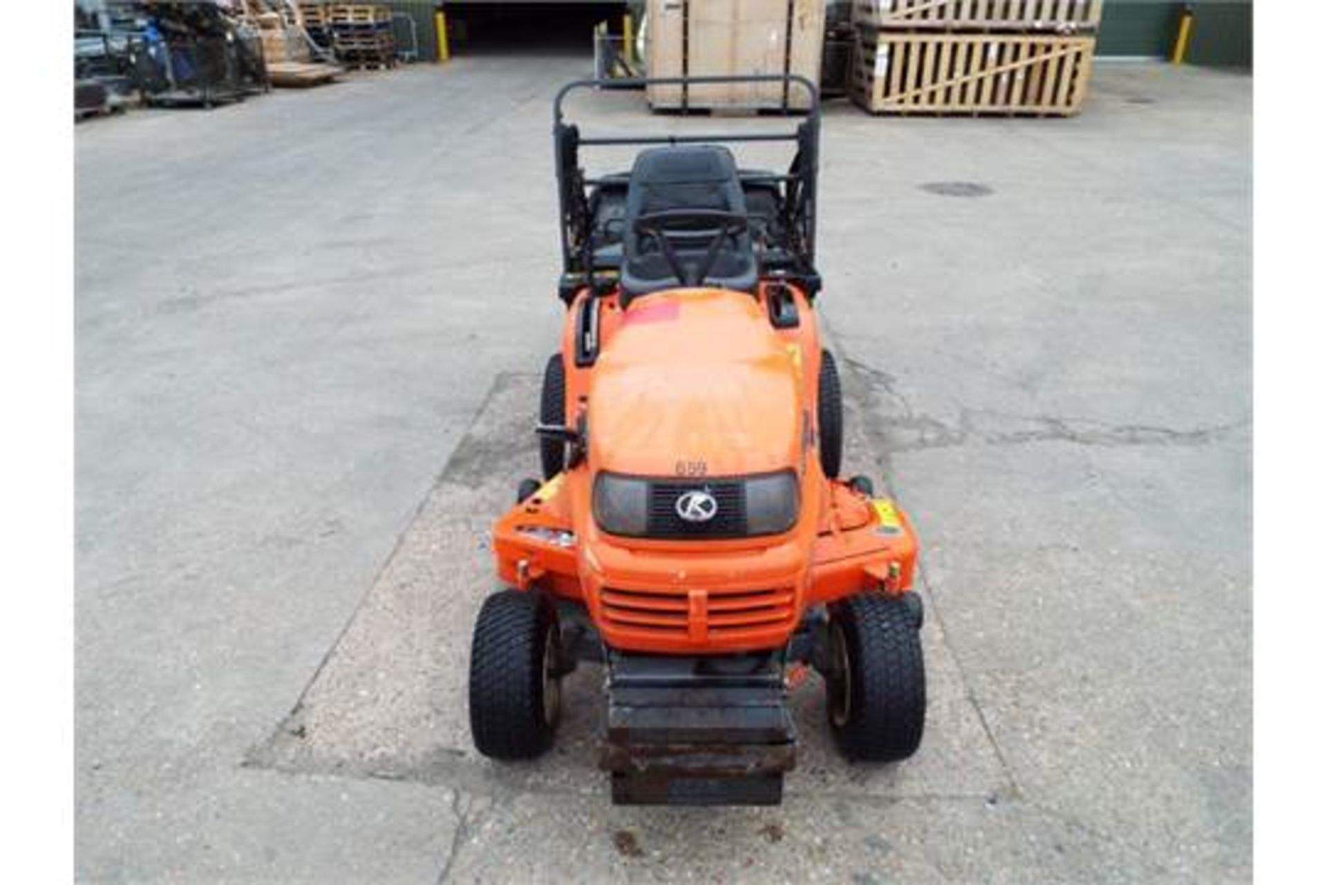 2008 Kubota G21 Ride On Mower with Glide-Cut System and High Dump Grass Collector - Image 4 of 22