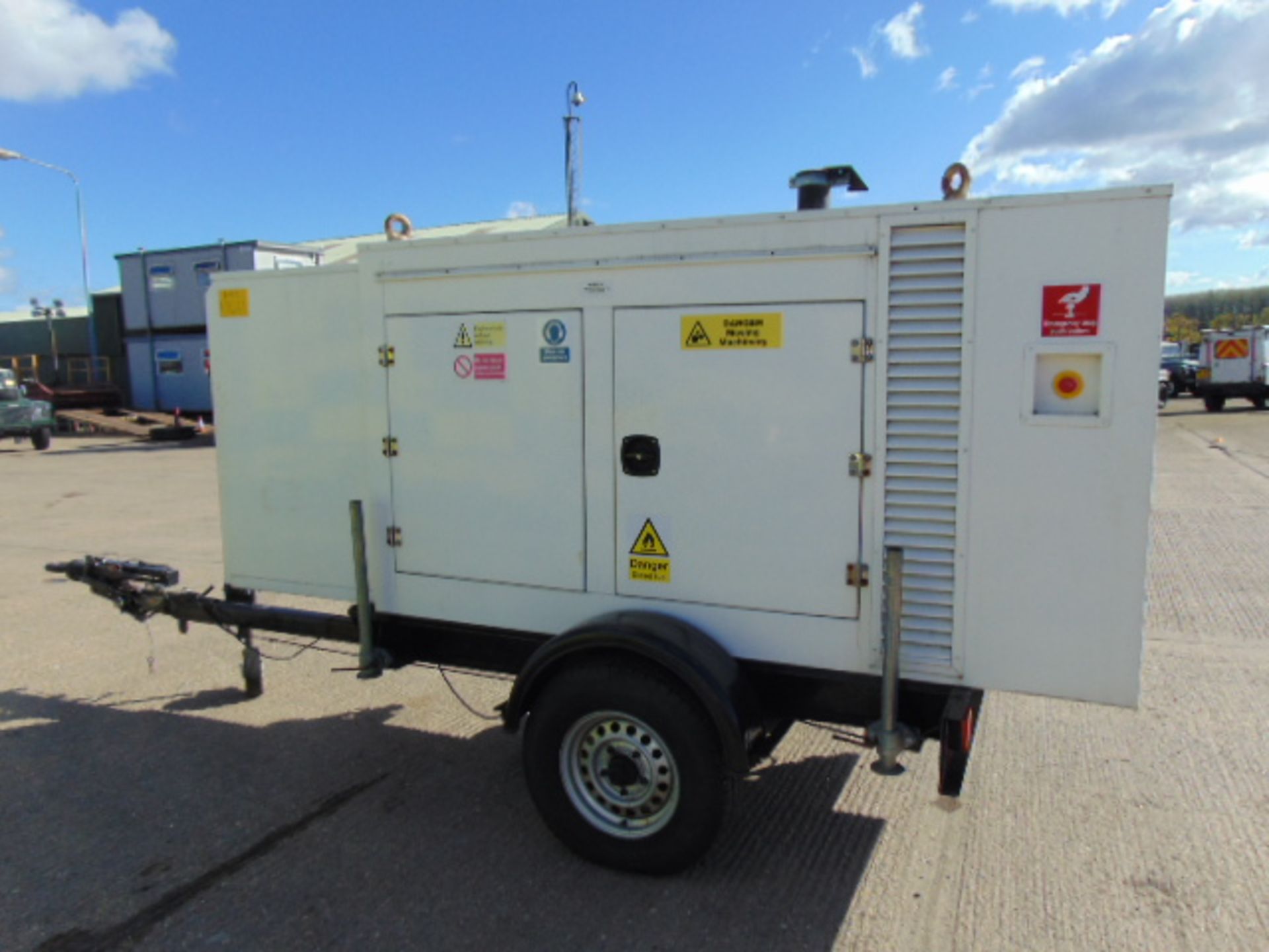 Woodlands Mecc Alte Spa ECO 32 61 KVA 3 Phase Silent Perkins Diesel Powered Generator Set - Image 3 of 16