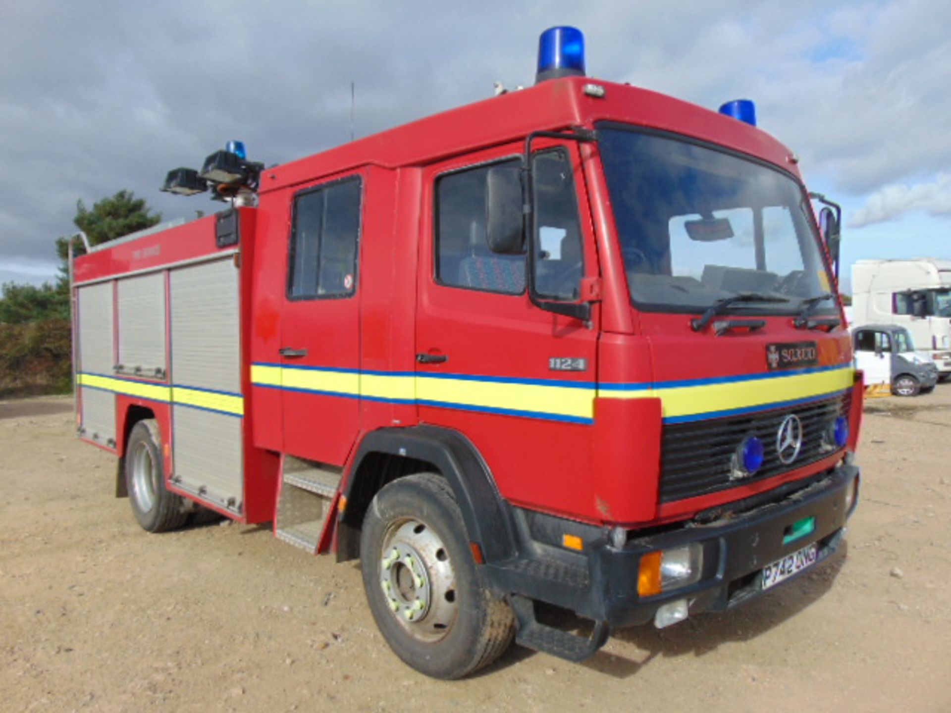 Mercedes 1124 Saxon Fire Engine