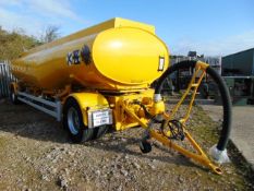 24000 Ltr Twin Axle Fluid Transfer Tanker Trailer