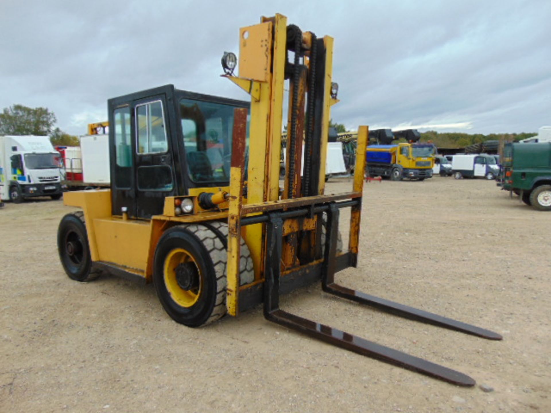 Lancer Boss C80/60D MKIV B-1 8000kg Counter Balance Diesel Forklift - Image 4 of 24