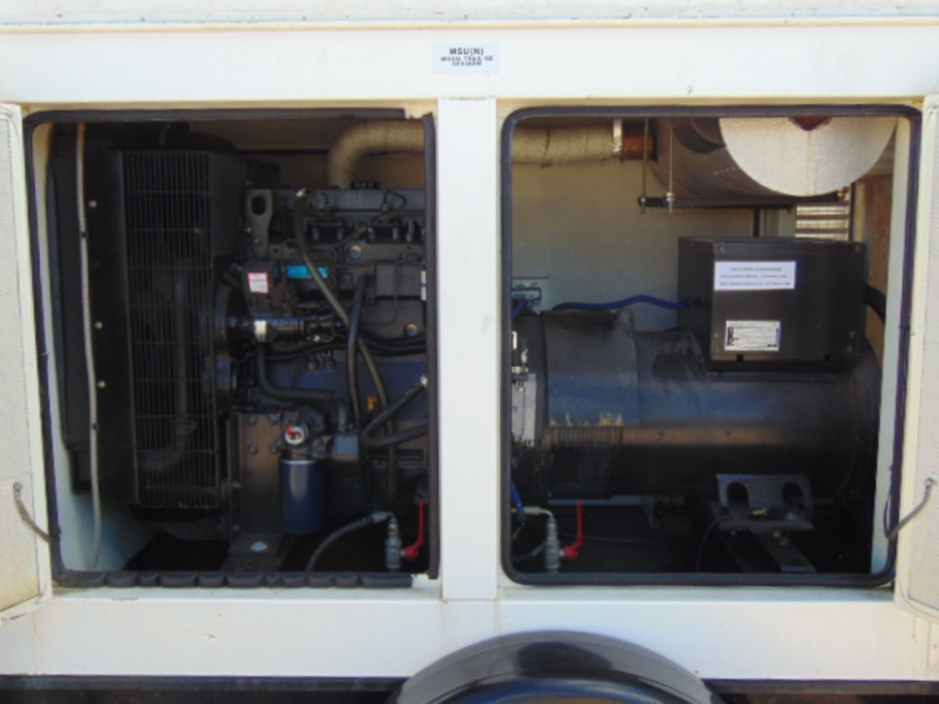 Woodlands Mecc Alte Spa ECO 32 61 KVA 3 Phase Silent Perkins Diesel Powered Generator Set - Image 7 of 19