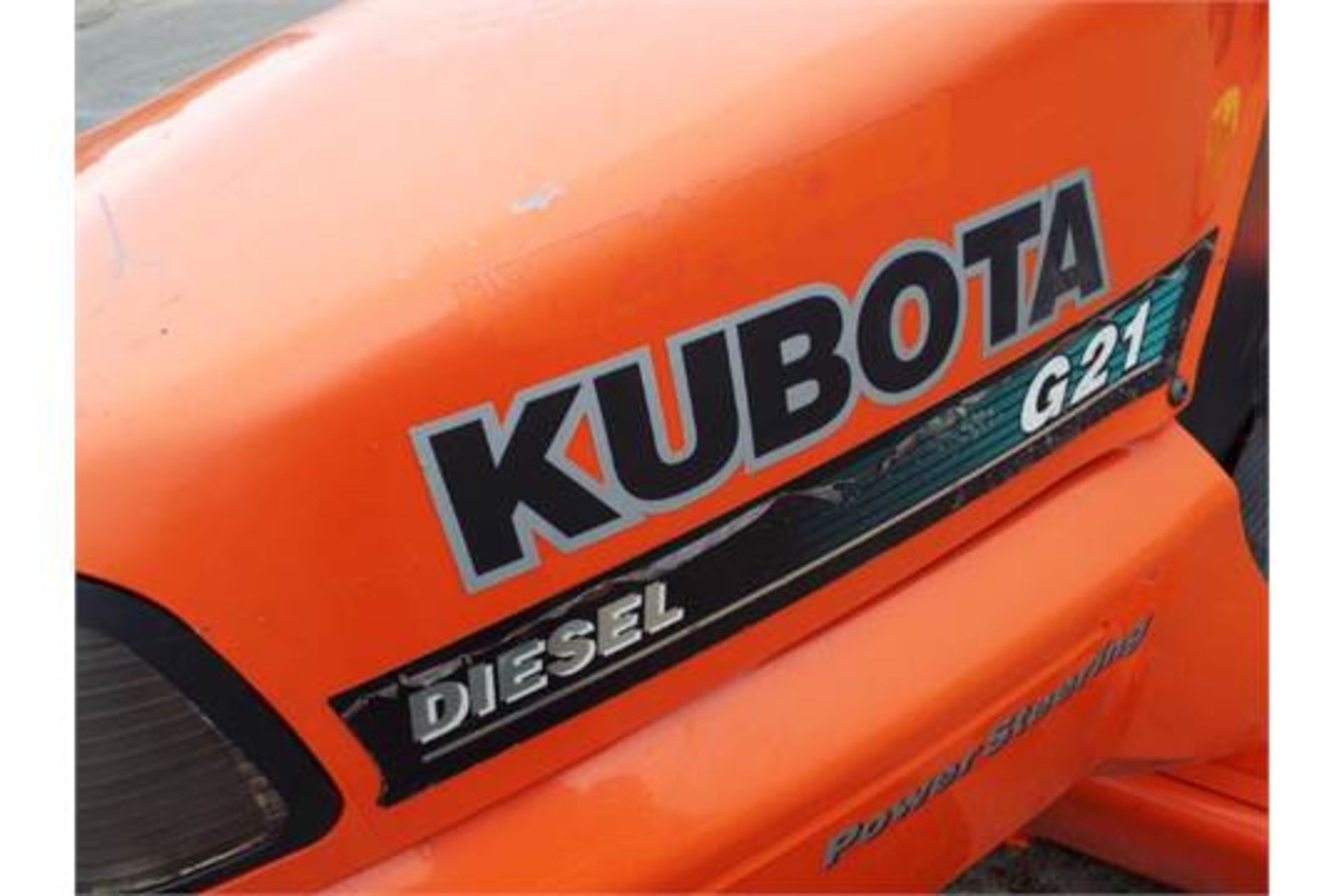 2008 Kubota G21 Ride On Mower with Glide-Cut System and High Dump Grass Collector - Image 22 of 22