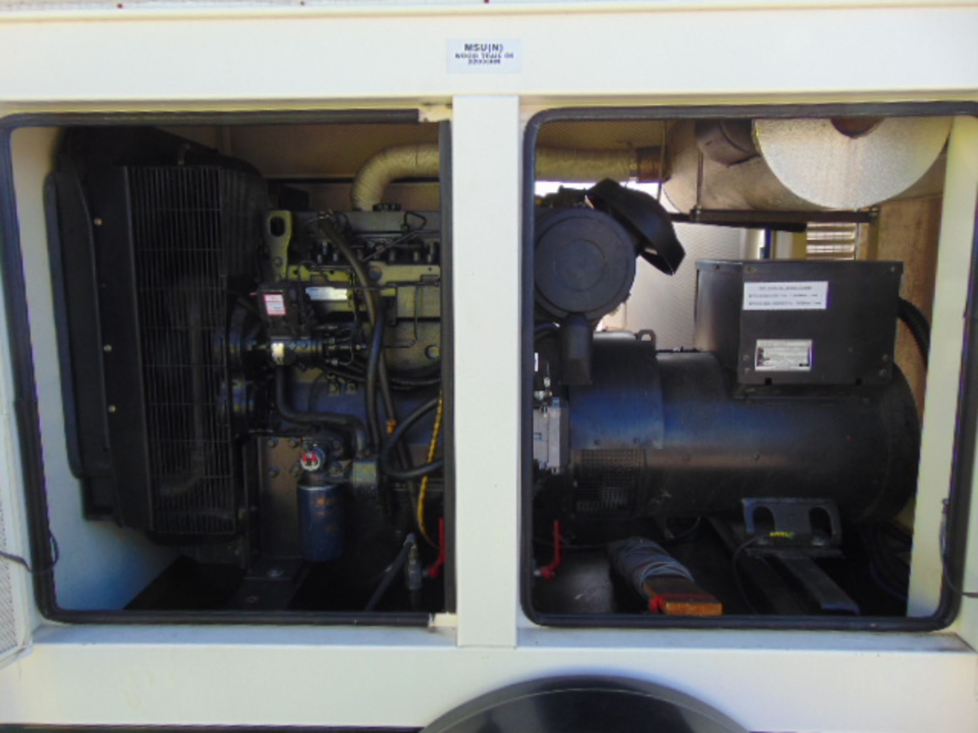 Woodlands Mecc Alte Spa ECO 32 61 KVA 3 Phase Silent Perkins Diesel Powered Generator Set - Image 7 of 16