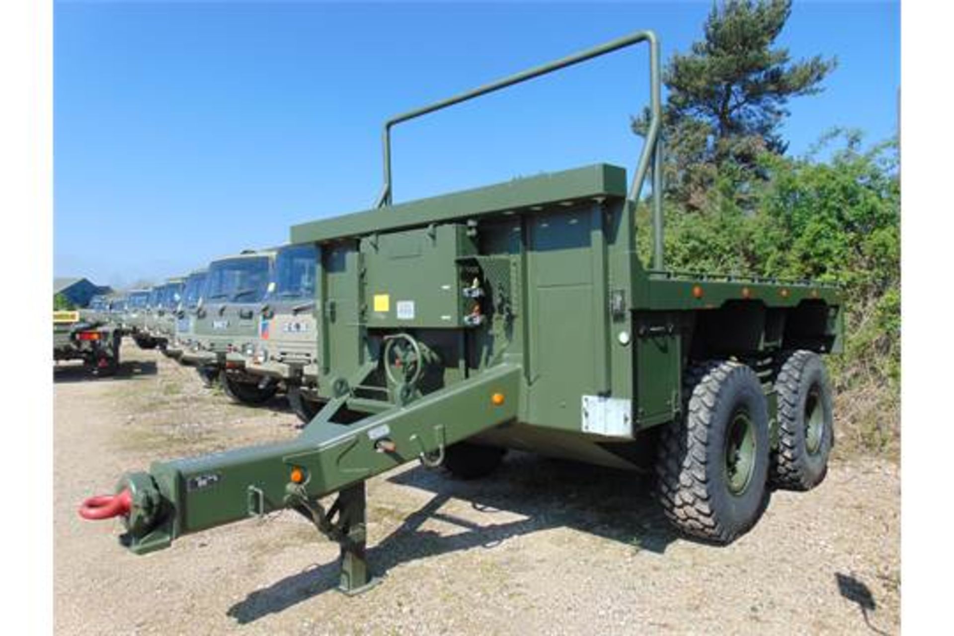 EX RESERVE UNISSUED Reynolds Boughton 15.5 Ton GVW High Mobility Trailer