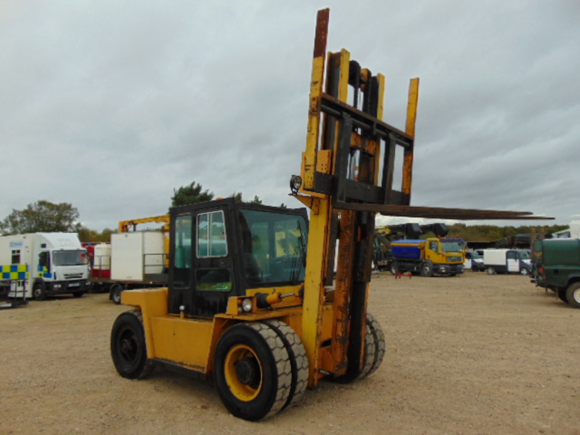 Lancer Boss C80/60D MKIV B-1 8000kg Counter Balance Diesel Forklift - Image 3 of 24