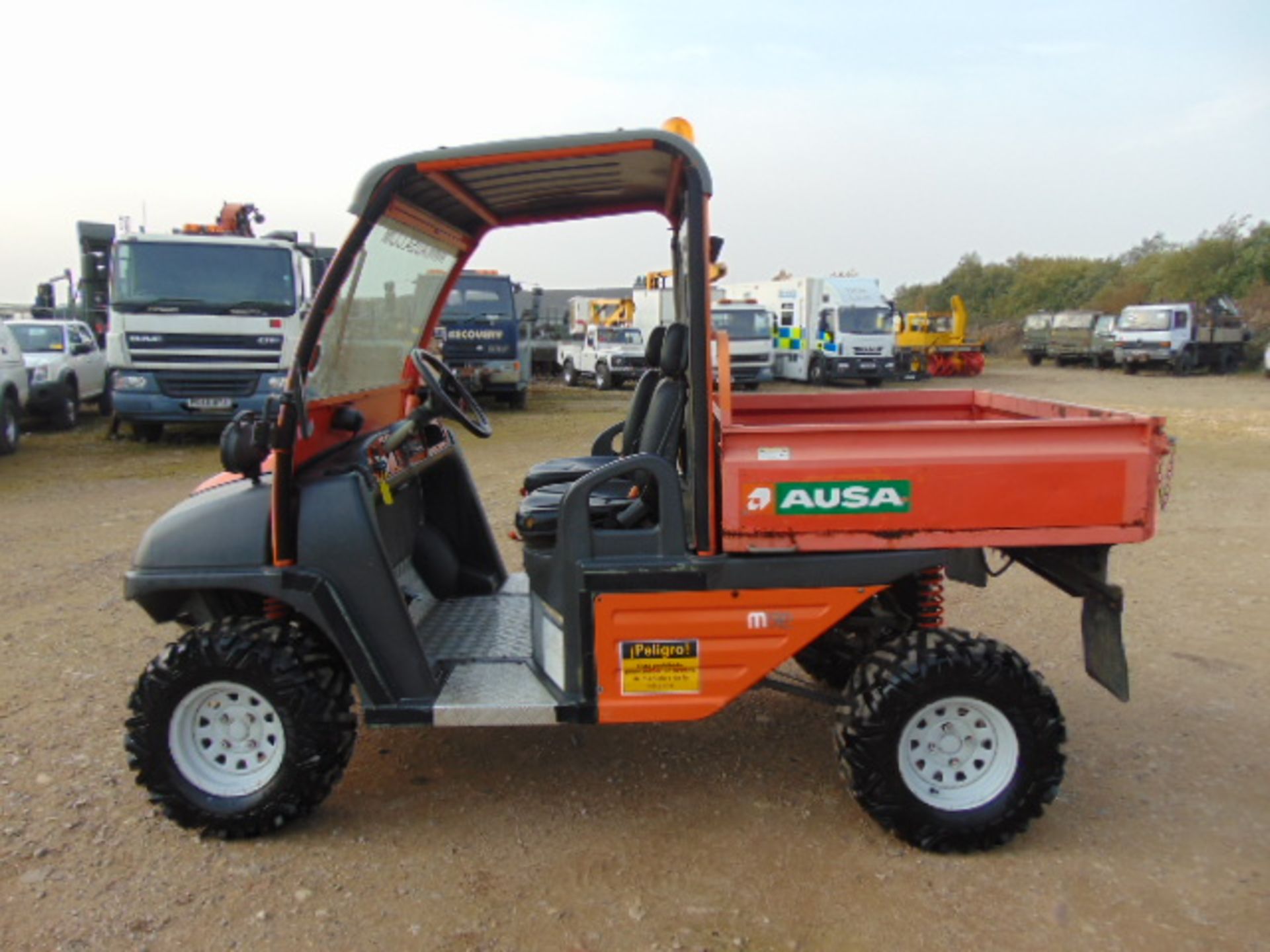 2004 Ausa M50 4WD Utility Vehicle UTV - Image 4 of 19