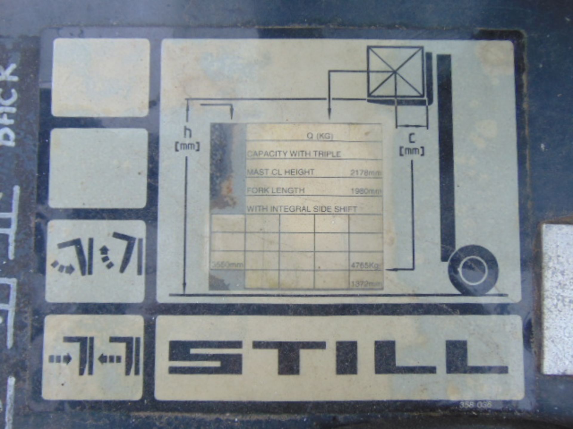 Still R70-80 4,765Kg Diesel Forklift - Image 22 of 25