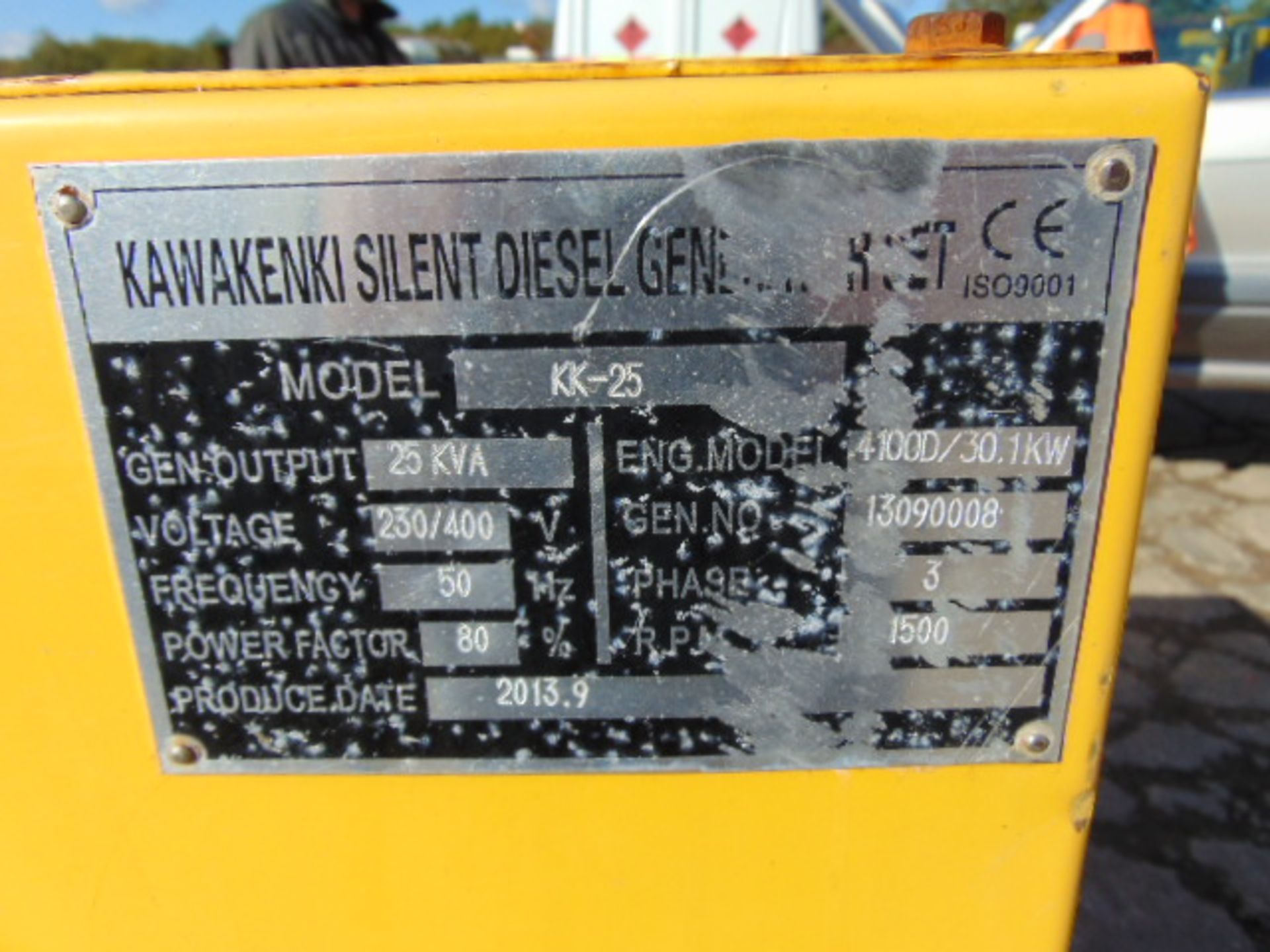 25 KVA 3 Phase Silent Diesel Generator Set - Image 14 of 15