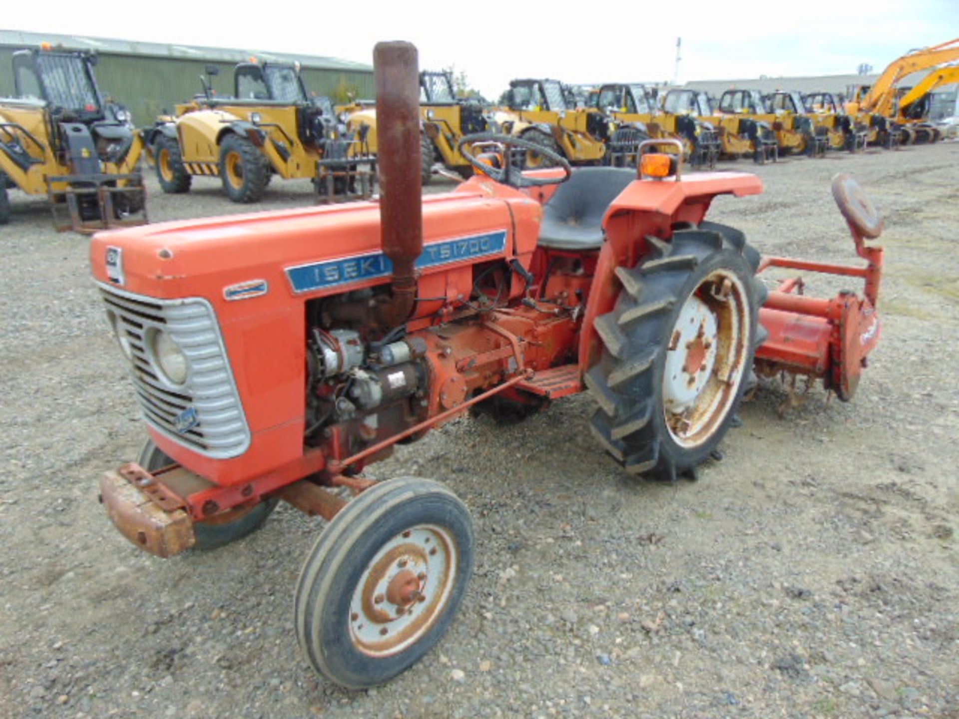 Iseki TS1700 2WD Compact Tractor C/W Rotovator - Image 3 of 18