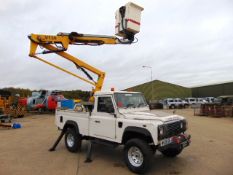 Land Rover Defender 110 High Capacity Cherry Picker