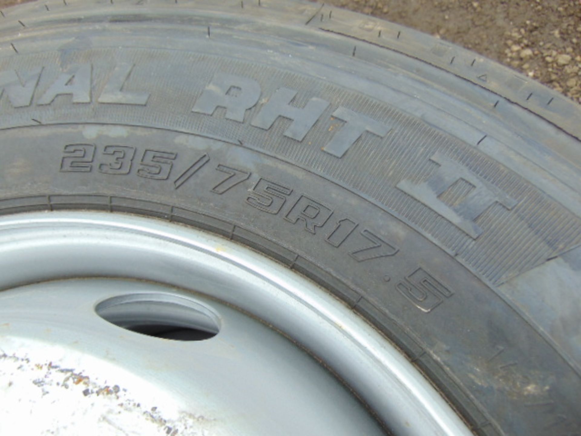 2 x Goodyear Regional RHT II 235/75R 17.5 Tyres with 10 stud rims - Image 6 of 7