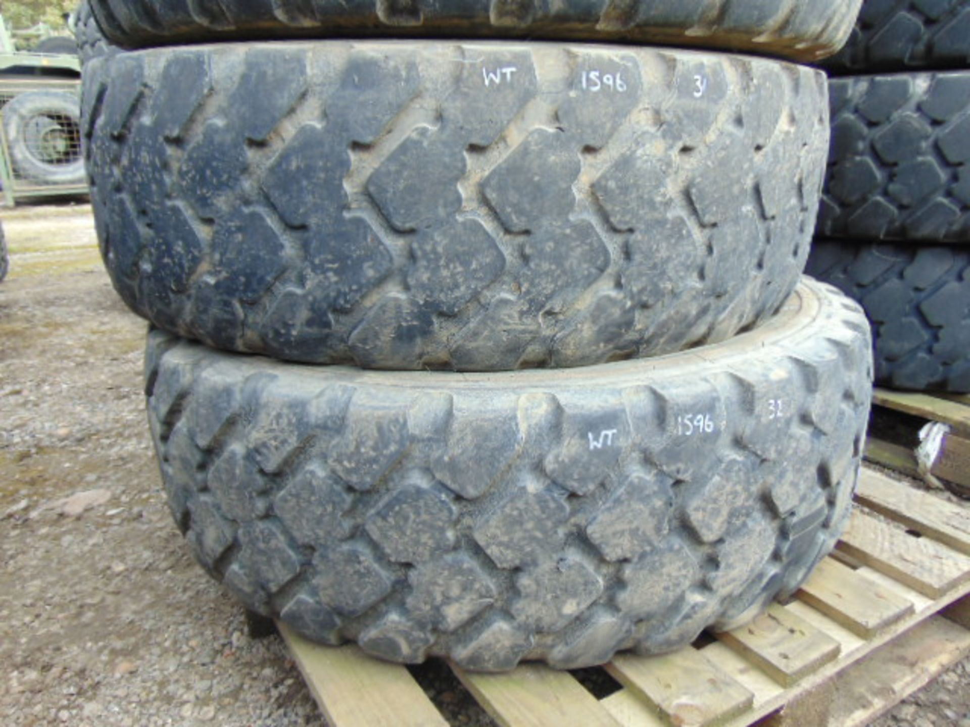 4 x Michelin 365/85 R20 XZL Tyres - Image 3 of 6