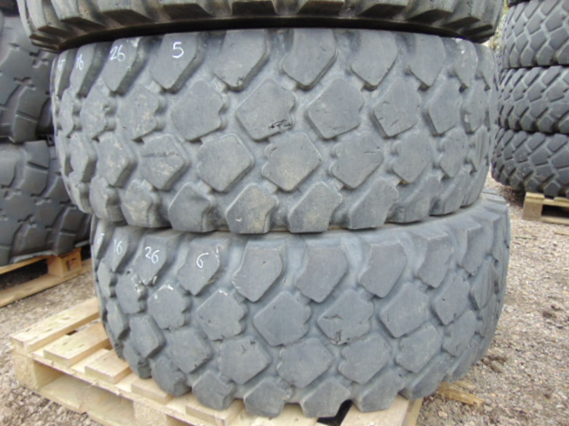 4 x Michelin XZL 395/85 R20 Tyres - Image 3 of 6