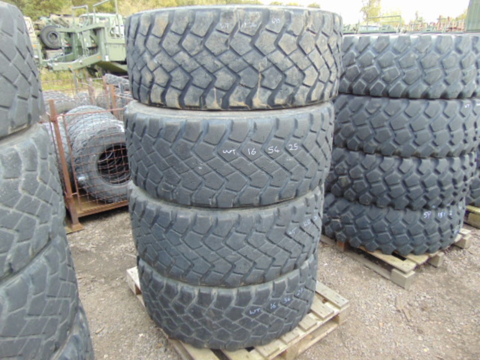 4 x Michelin XZL 445/65 R22.5 Tyres