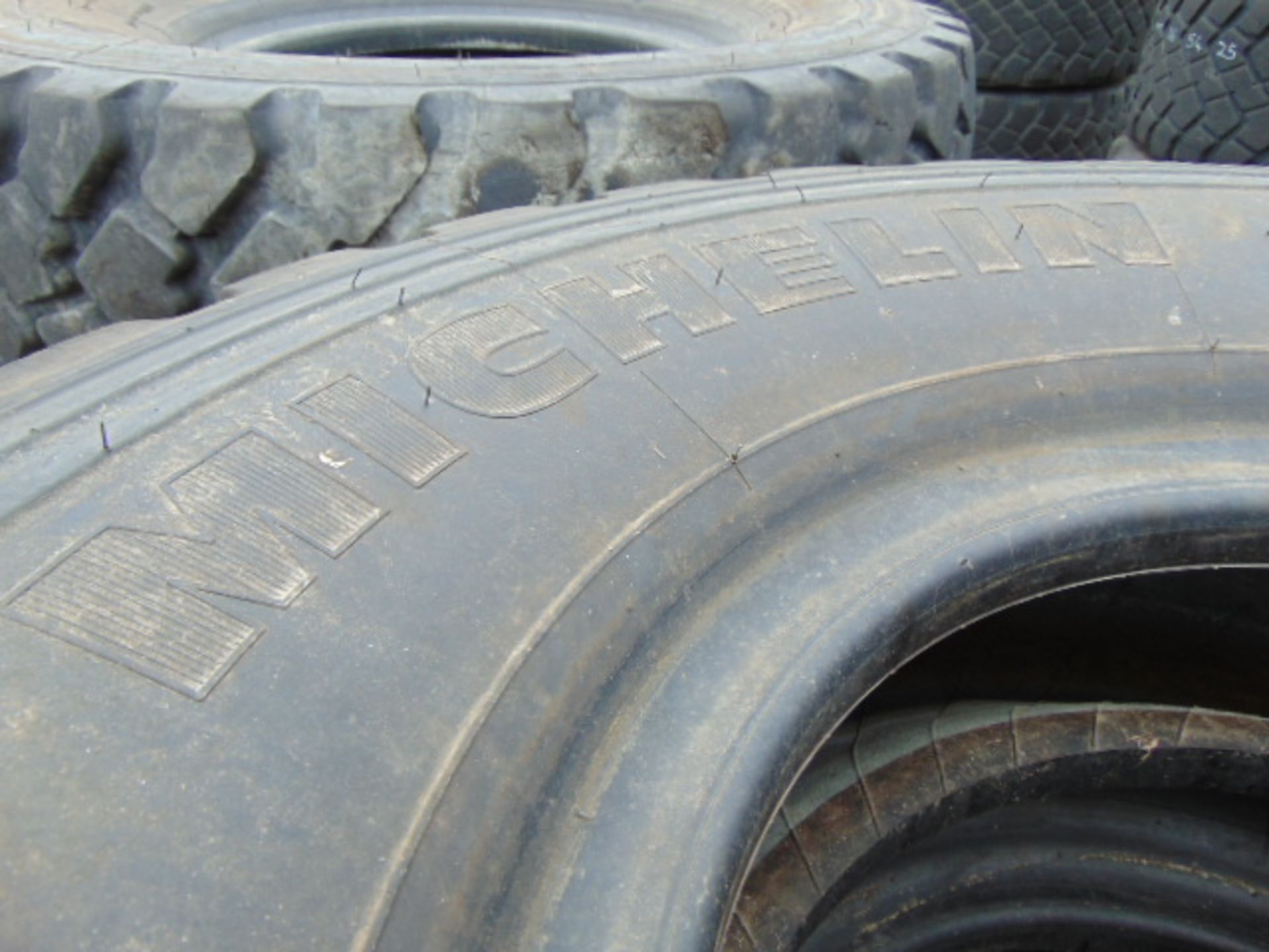 4 x Michelin 365/85 R20 XZL Tyres - Image 5 of 6