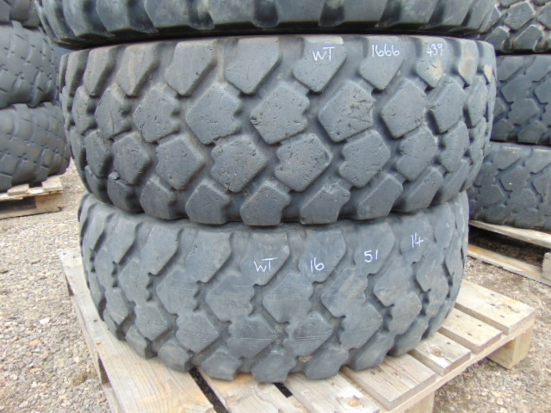 4 x Michelin 365/85 R20 XZL Tyres - Image 3 of 6