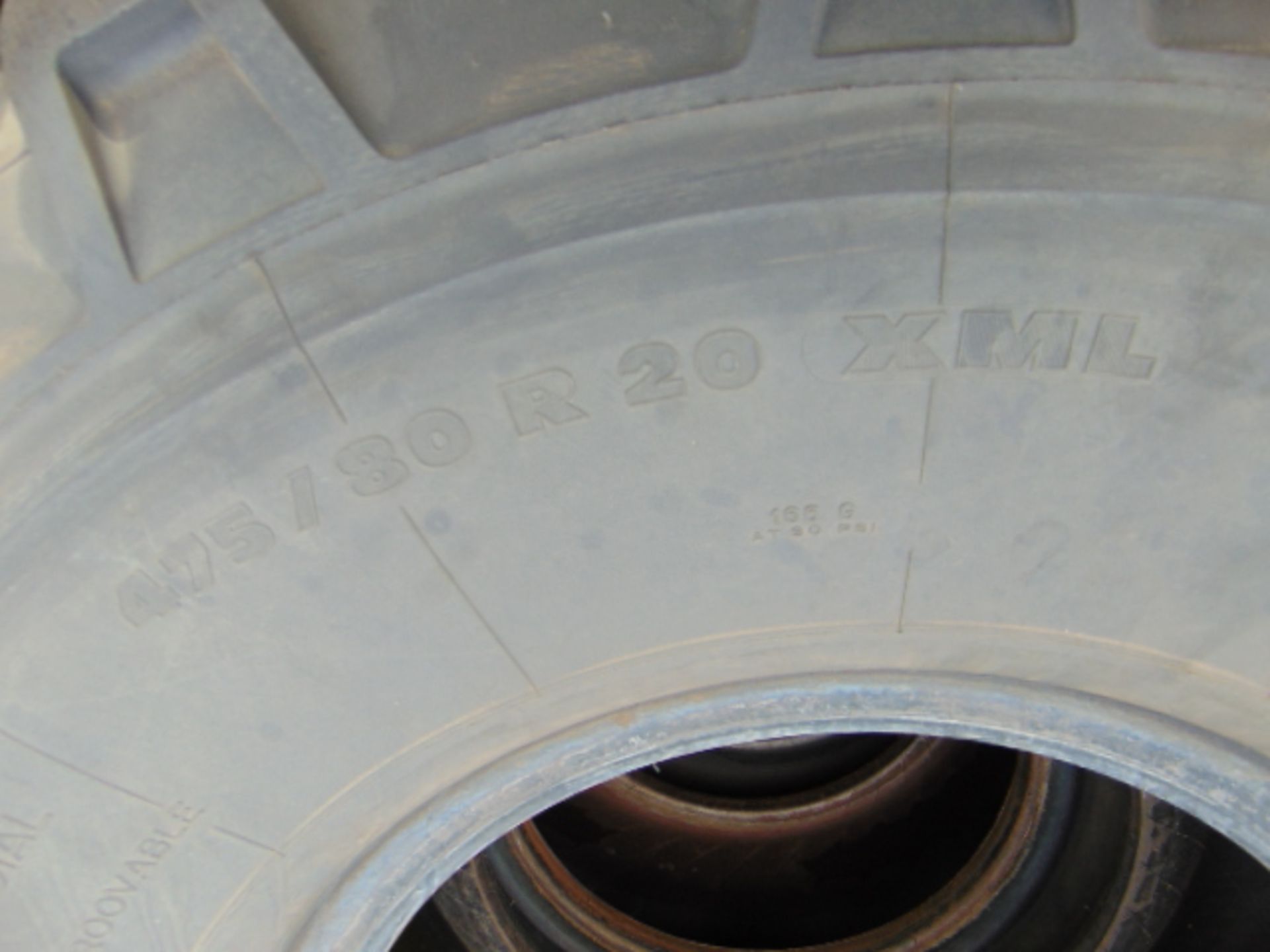 4 x Michelin XML 475/80 R20 Tyres - Image 6 of 6
