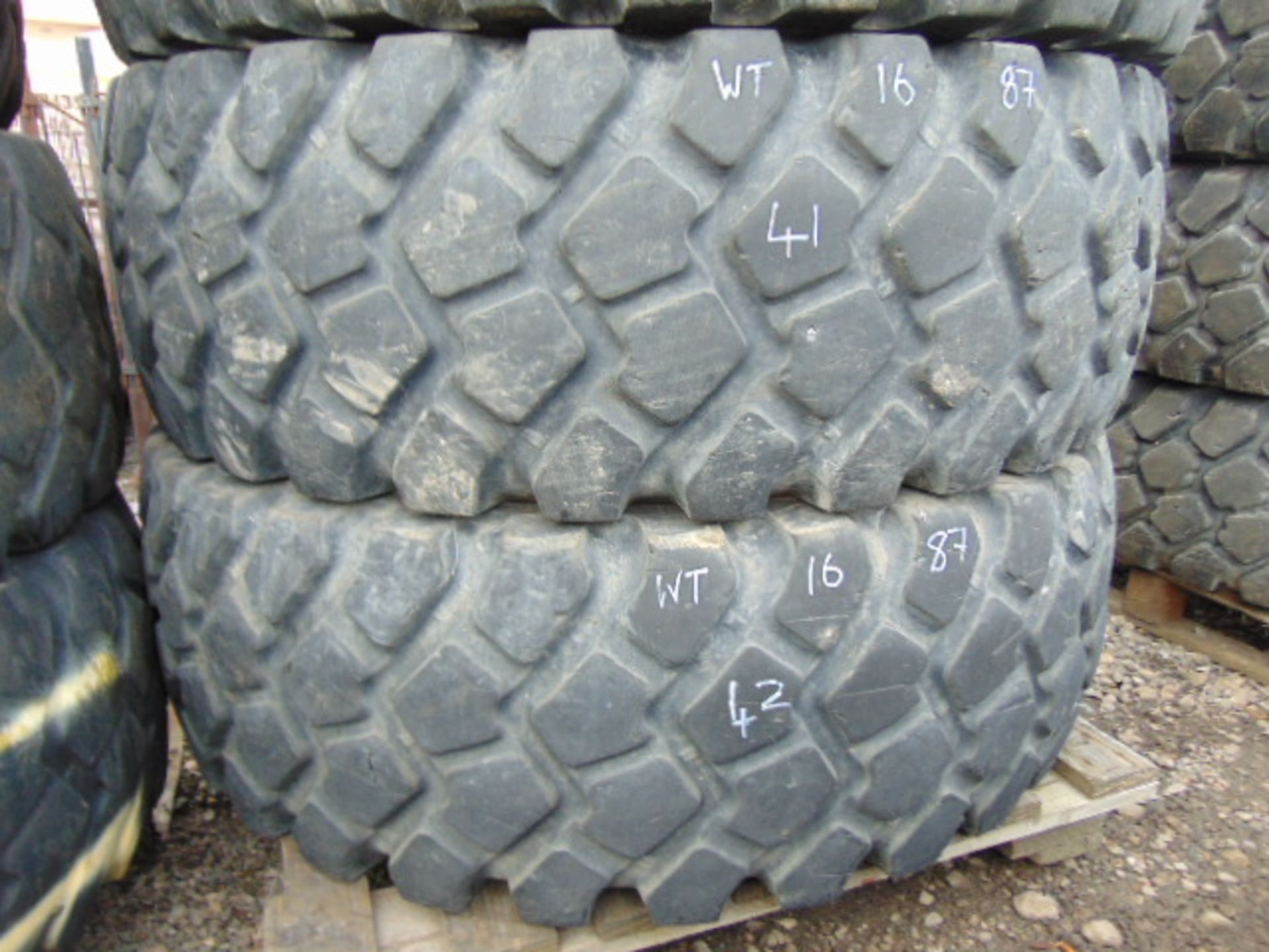 4 x Michelin 16.00 R20 XZL Tyres - Image 3 of 5
