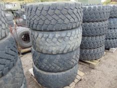 4 x Michelin XZL 445/65 R22.5 Tyres