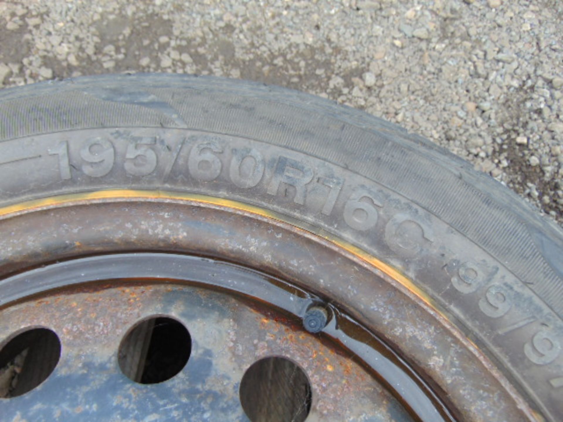 1 x Yokohama 215/75 R16 Tyre with 5 Stud Rim & 1 x Rotalla 195/60 R16 Tyre with 5 stud rim - Image 8 of 11