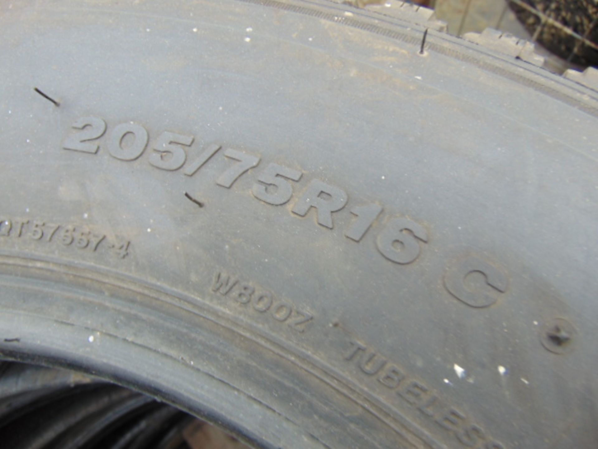 4 x Bridgestone Blizzak W800 205/75 R16 Tyres - Image 6 of 7