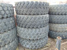 4 x Michelin 16.00 R20 XZL Tyres