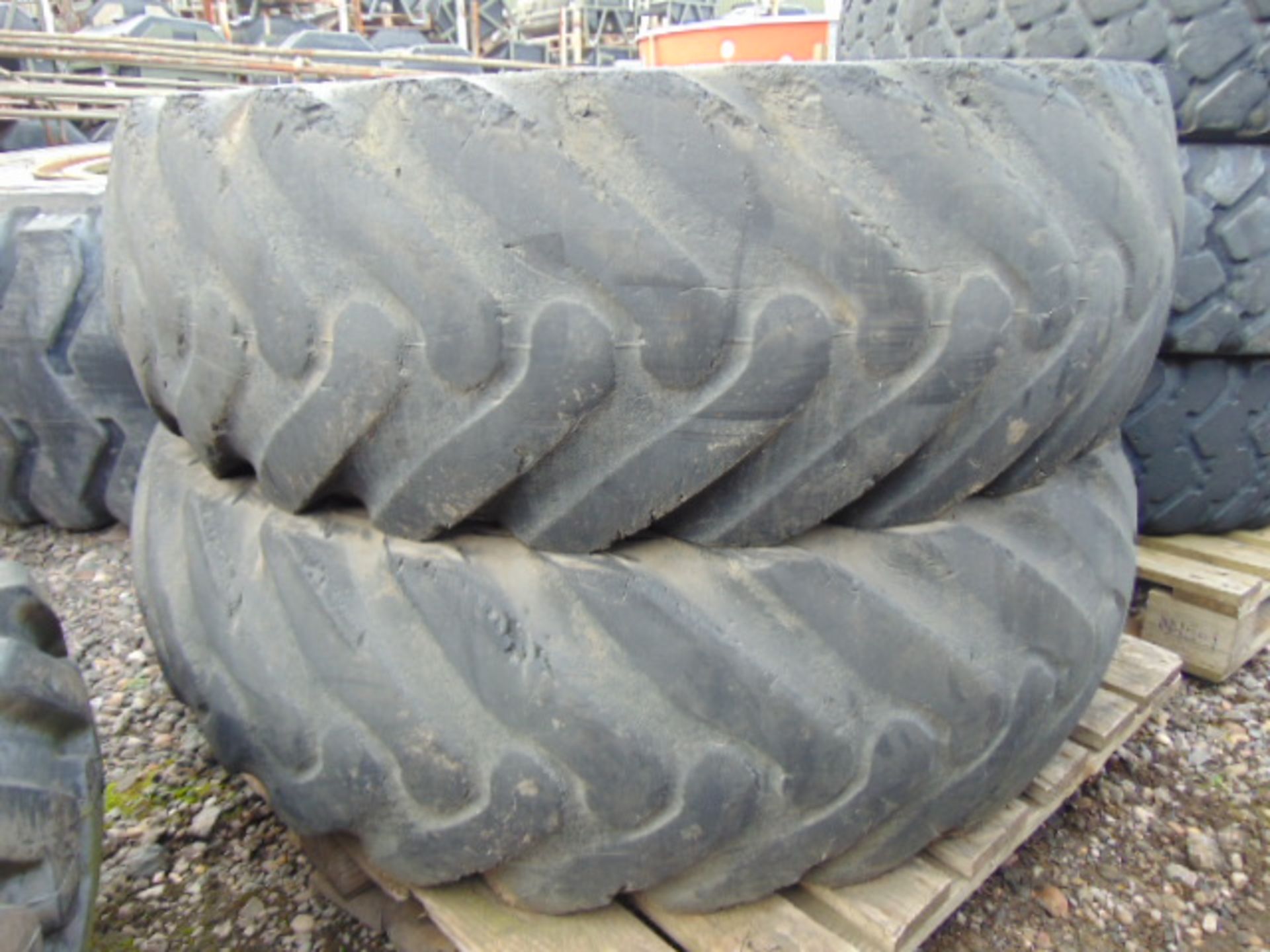 2 x Goodyear Industrial Sure Grip Tractor 16.9-28 152 Tyres - Image 2 of 6