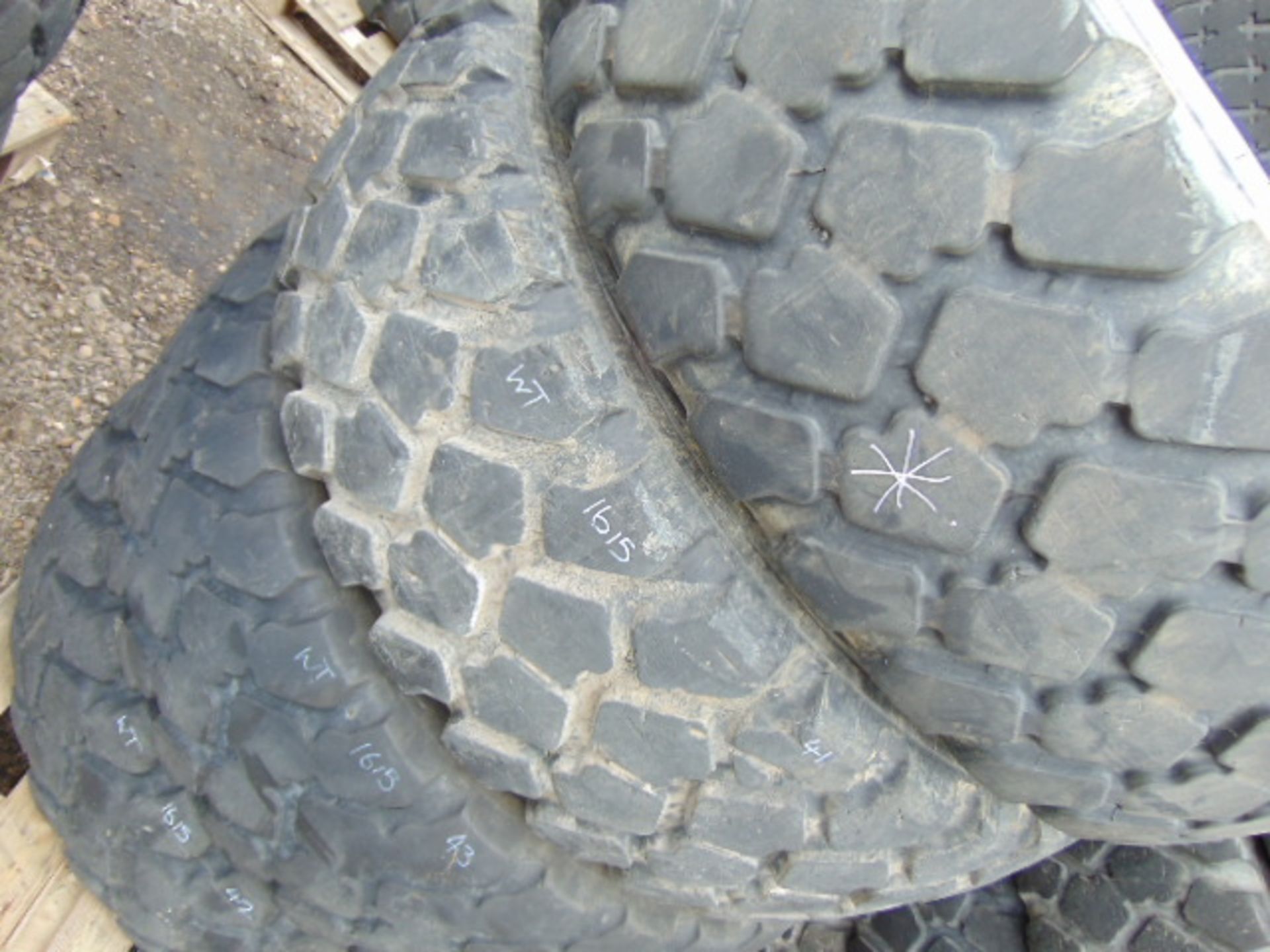 4 x Michelin 365/85 R20 XZL Tyres - Image 4 of 6